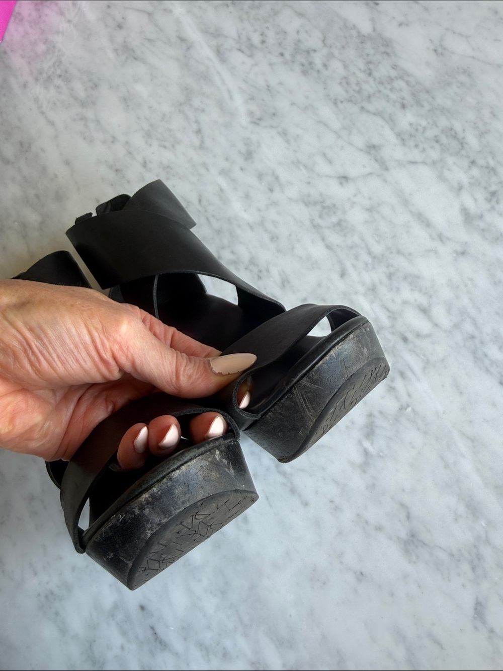 Diane von Furstenberg Opal Criss Cross Wedges - Picture 5 of 11